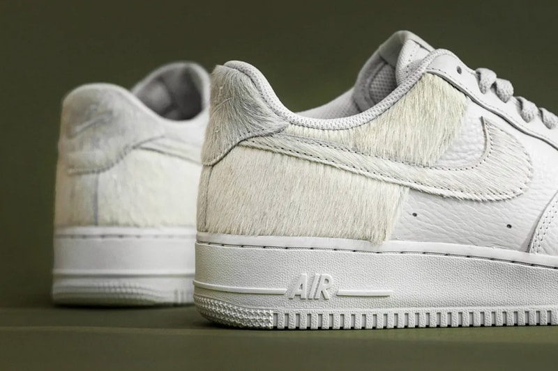 ナイキがポニーヘアを配したエアフォース 1 “ポニー” を正式に発表 Nike Air Force 1 "Pony Hair" DM9088-001 Raffle Release 2021 Asphalt Gold