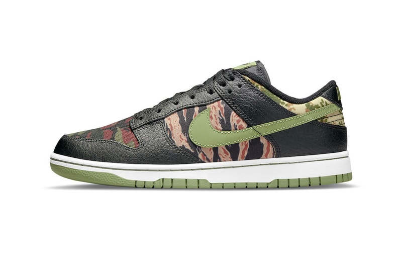 ナイキからクレイジーパターンのカモフラ柄を採用した2型のダンクローが登場 Nike Dunk Low SE "Crazy Camo" & "Multi Camo" DH0957-001 DH0957-100 Release 2021