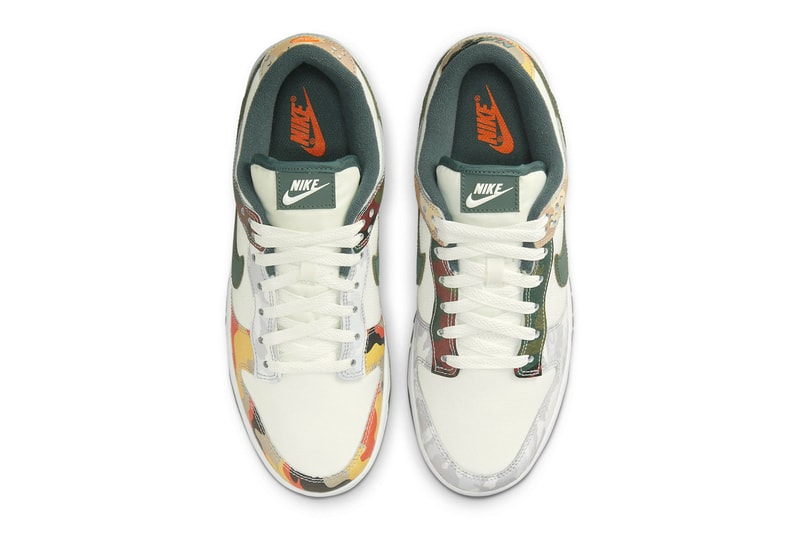 ナイキからクレイジーパターンのカモフラ柄を採用した2型のダンクローが登場 Nike Dunk Low SE "Crazy Camo" & "Multi Camo" DH0957-001 DH0957-100 Release 2021