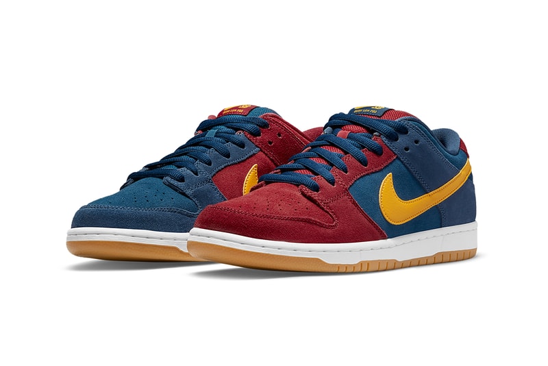 ナイキSBからFCバルセロナにオマージュを捧げるダンク ロー“バルセロナ”が登場 nike sb dunk low barcelona DJ0606 400 red blue yellow white release date info store list buying guide photos price 