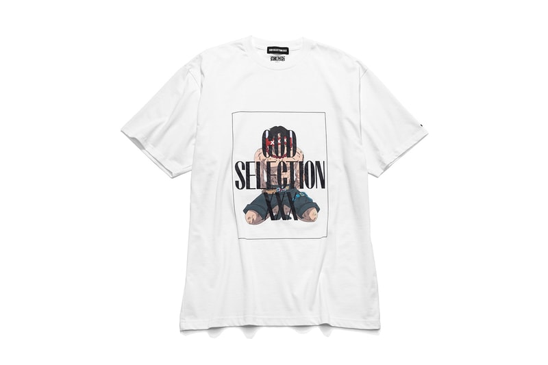 ワンピース ゴッドセレクション ONE PIECE が GOD SELECTION XXX とのコラボTシャツを発売