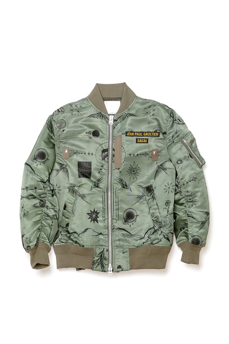 サカイ x ゴルチエ お披露目されたばかりの sacai x Jean Paul Gaultier のカプセルコレクションが販売開始 阿部千登勢