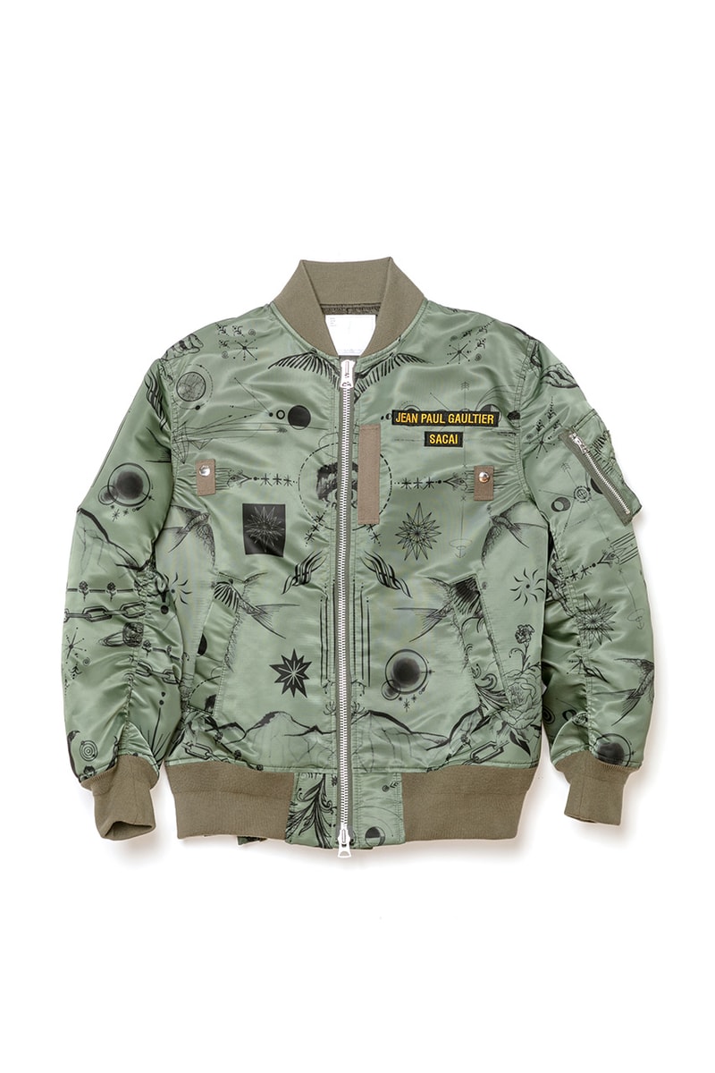 サカイ x ゴルチエ お披露目されたばかりの sacai x Jean Paul Gaultier のカプセルコレクションが販売開始 阿部千登勢