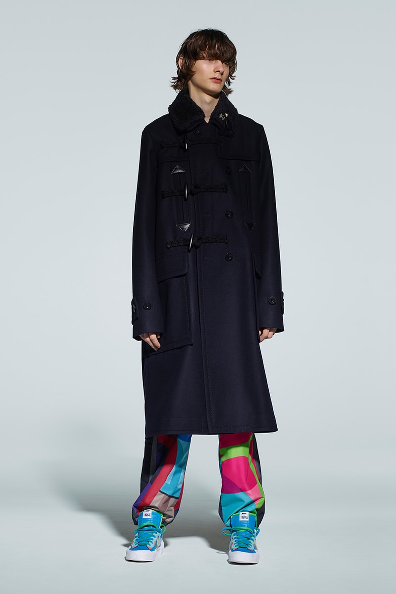 サカイがカウズとのコラボコレクションをリリース kaws sacai wearable art release information chitose abe details nike blazer stockists pop-up
