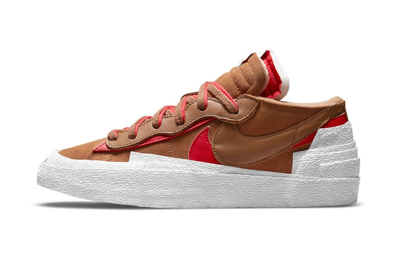 UPDATE：sacai x Nike Blazer Low に新色2モデル “British Tan” & “Iron Grey” が追加