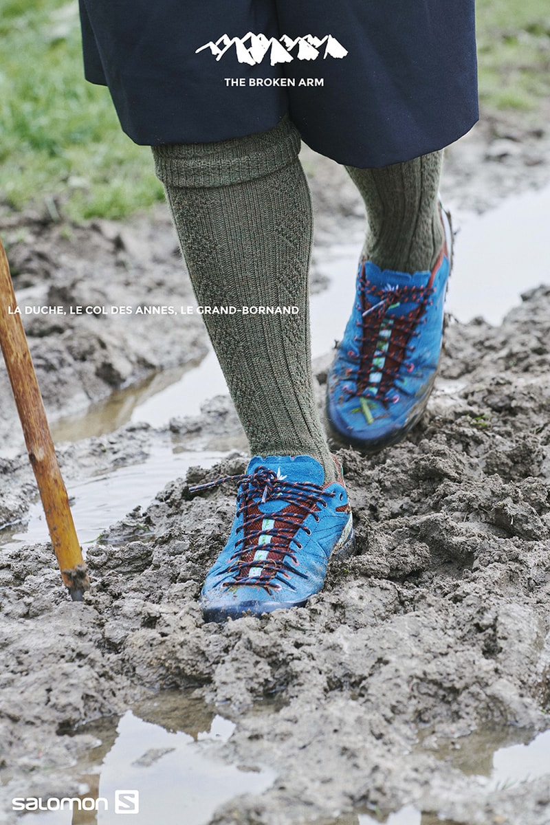 ザ・ブロークン・アームxサロモンによる最新コラボモデルX-DESALPESがリリース Salomon x The Broken Arm X-DESALPES Collab Info release trail sneaker collaboration when does it drop gore-tex