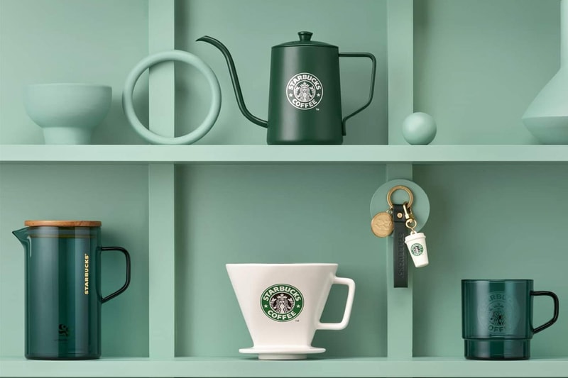 韓国のスターバックスが上陸22周年を記念したアニバーサリーコレクションを発売 Starbucks Korea 22nd Anniversary Merch Collection mugs Byul Coffee Blend drippers server pouch key chain green white black