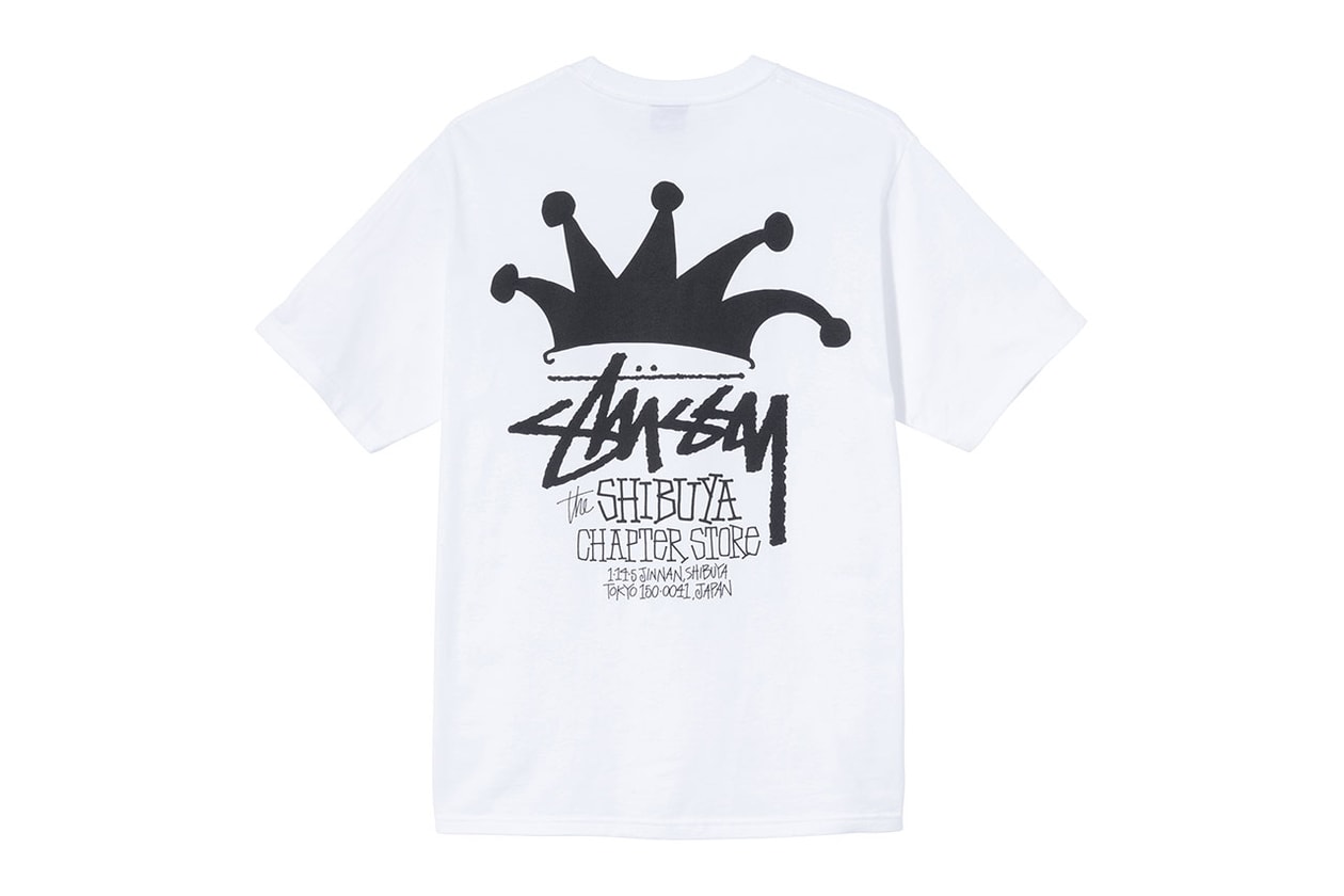 ステューシーの新旗艦店が東京・渋谷神南エリアにオープン  STÜSSY SHIBUYA CHAPTER opening July 9th information limited T-shirt