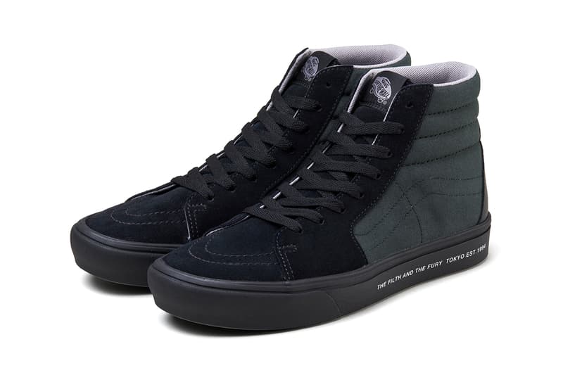 ネイバーフッド x ヴァンズ による最新コラボフットウェア2型が発売 NEIGHBORHOOD and Vans Tease Comfycush Sk8-Hi and Era Collection THE FILTH AND THE FURY shoes sneakers shoes Japan streetwear 