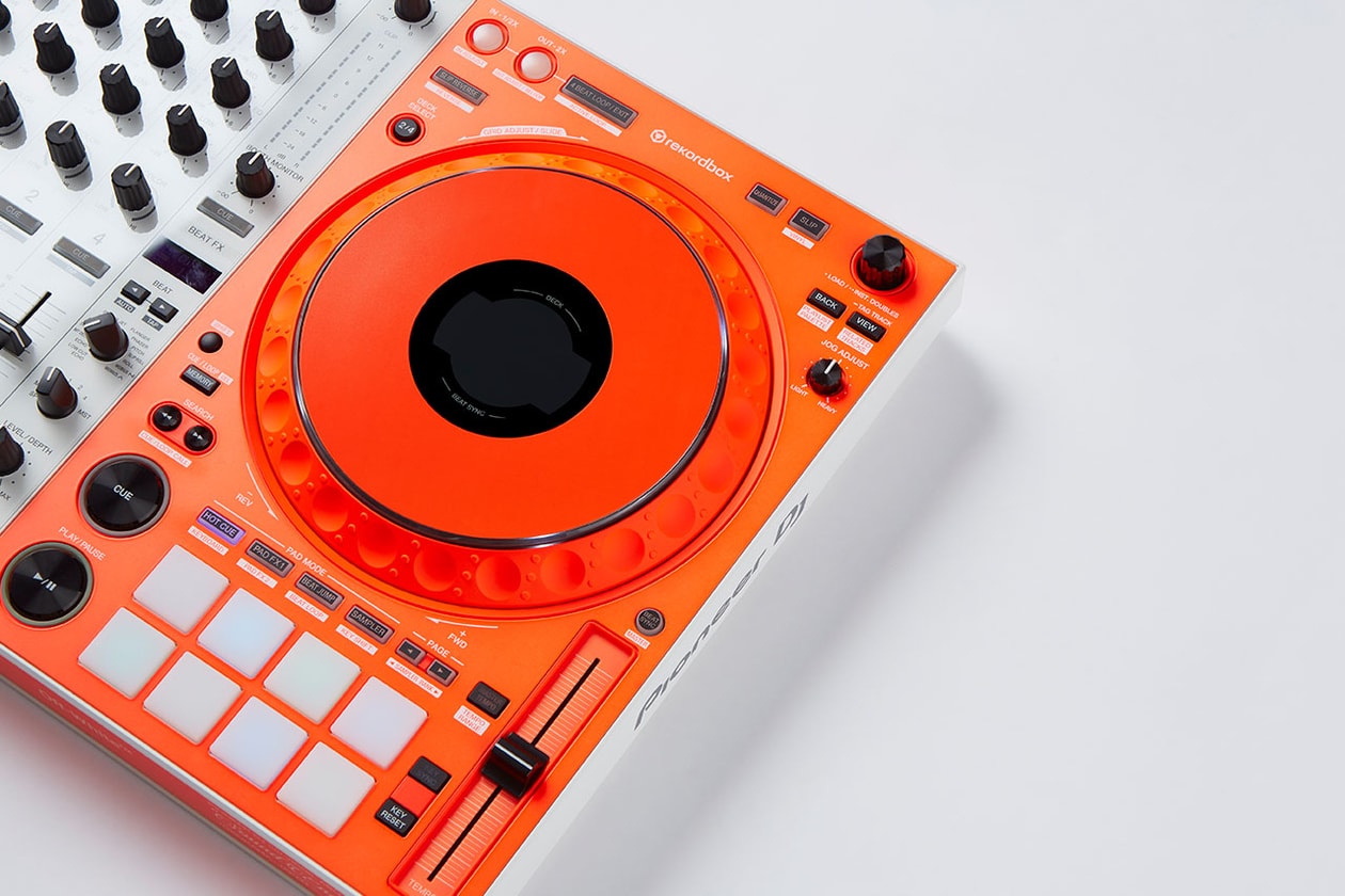 パイオニアDJとオフホワイトによるコラボ DJコントローラー DDJ-1000-OW が発売 Pioneer DJ and Virgil Abloh Off-White™️ collab DDJ-1000-OW and capsule collection SOUND ENGINEERING release info