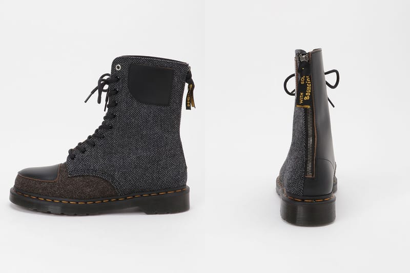 Y's x Dr. Martens による2021年秋冬シーズンの最新コラボモデル 10-EYE BOOT MOON FABRIC がリリース