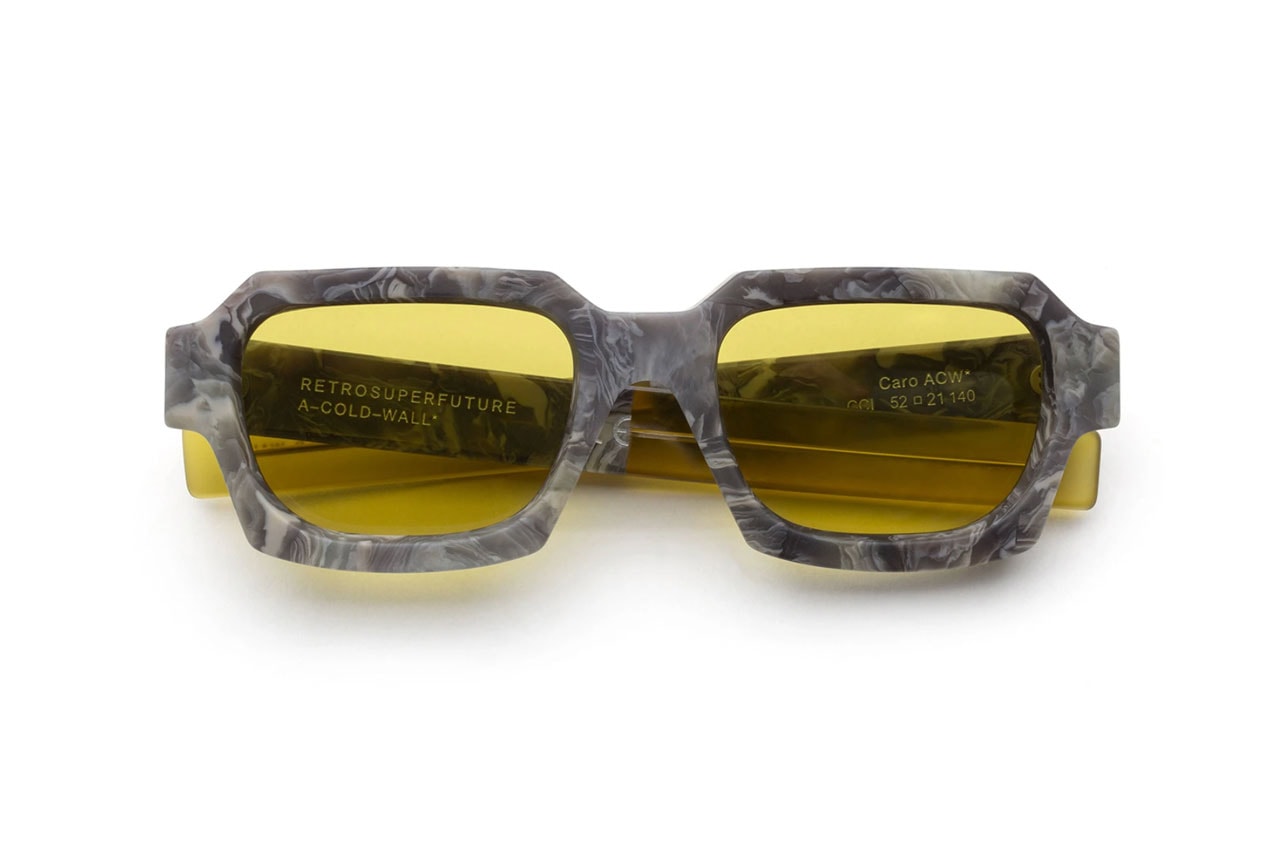 ア・コールド・ウォールxレトロスーパーフューチャーからコラボサングラス2型がリリース A-Cold-Wall* Links Up With RETROSUPERFUTURE for Eyewear Collection
