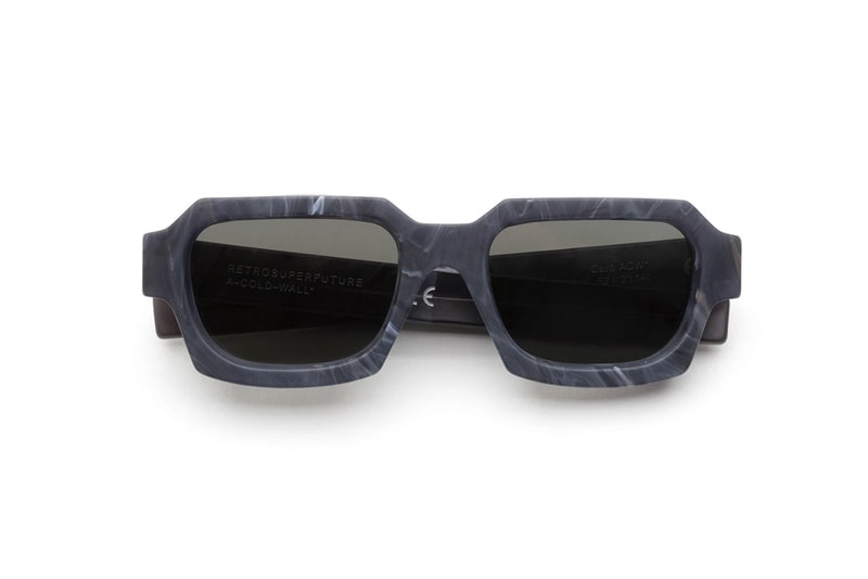 ア・コールド・ウォールxレトロスーパーフューチャーからコラボサングラス2型がリリース A-Cold-Wall* Links Up With RETROSUPERFUTURE for Eyewear Collection