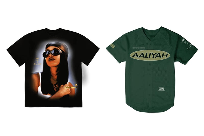 没後20年を迎える Aaliyah のストリーミング解禁を祝したアパレルコレクションが登場