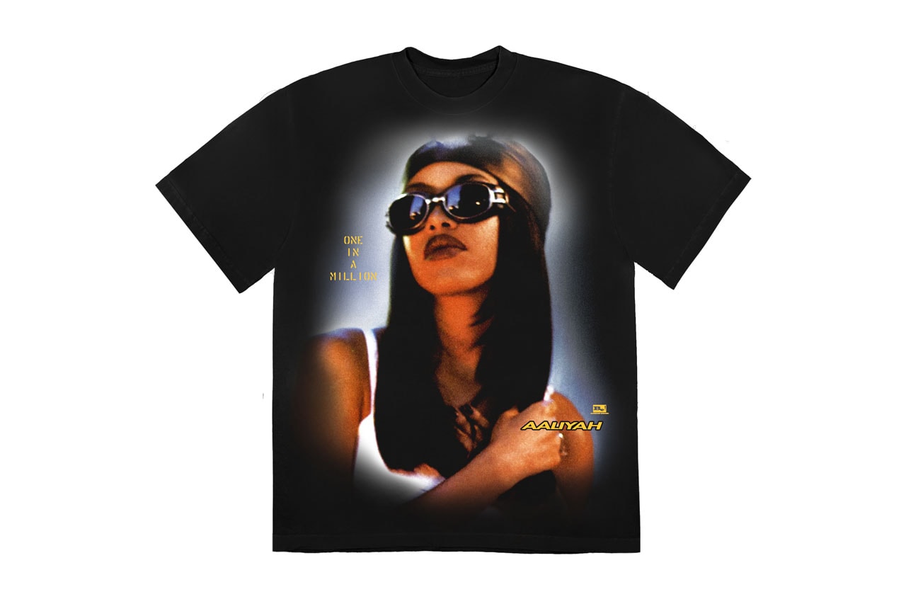 没後20年を迎える故アリーヤのストリーミング解禁を祝したアパレルコレクションが登場 Aaliyah's 'One In a Million' Limited-Edition Merch Line Is Here album post humous death clothing collection release info