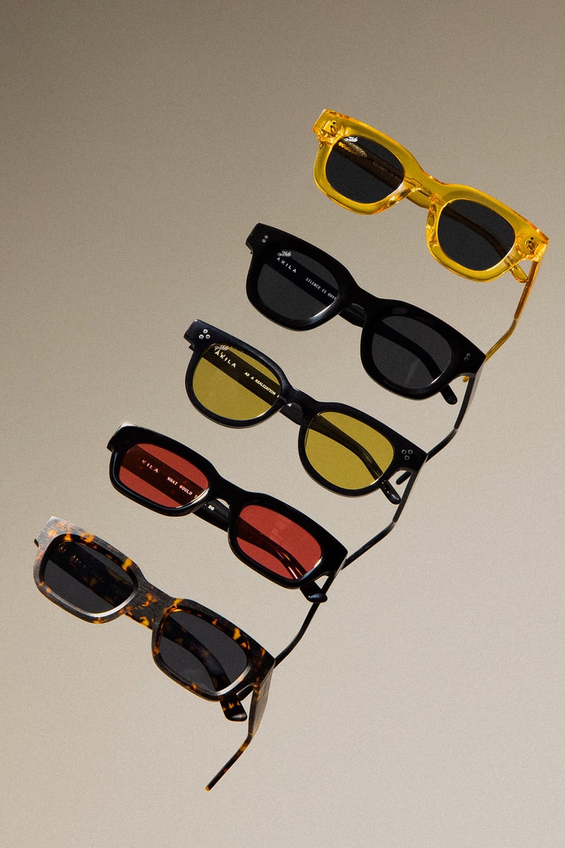 ロサンゼルス発の注目のアイウェアレーベル アキラが HBX で取り扱いスタート Los angels based eye-wear label AKILA HBX releases info