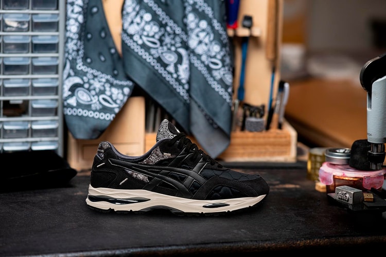 ASICS SportStyle からペイズリー柄を配したハイブリッドスニーカー GEL-MC PLUS がローンチ