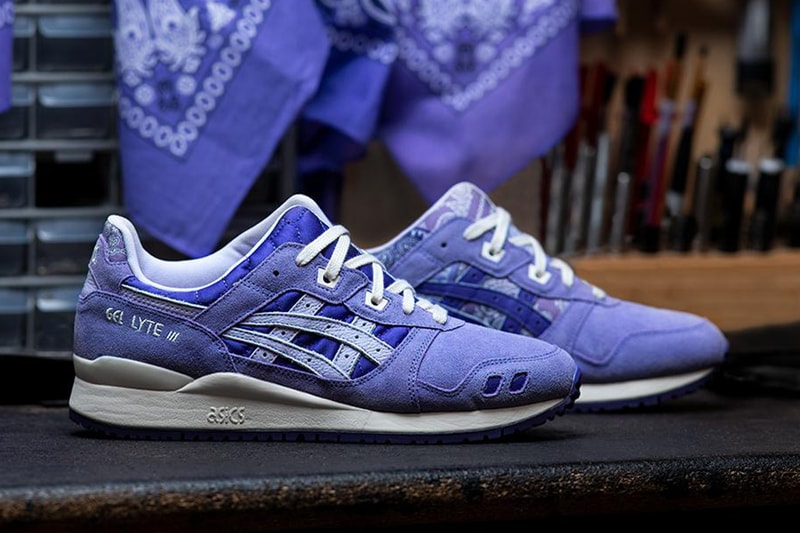 ASICS SportStyle アシックススポーツスタイル からパッチワークとペイズリー柄を駆使したGEL-LYTE Ⅲ OGがリリース