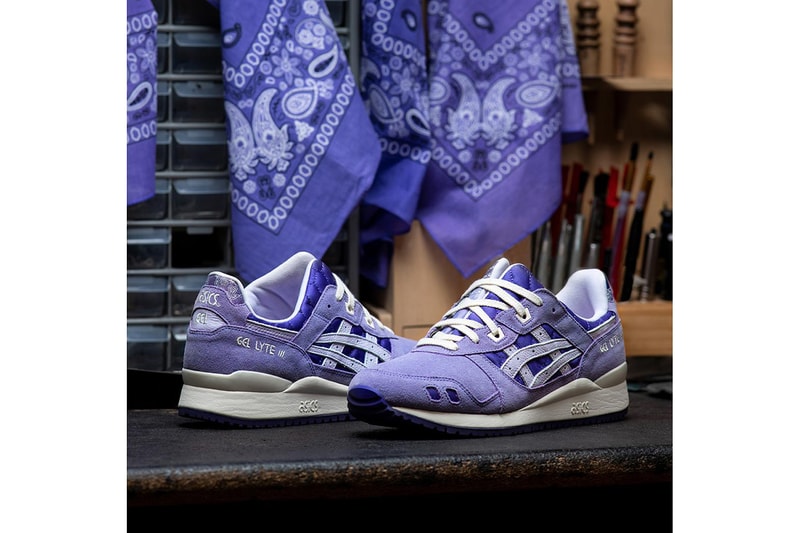 ASICS SportStyle アシックススポーツスタイル からパッチワークとペイズリー柄を駆使したGEL-LYTE Ⅲ OGがリリース