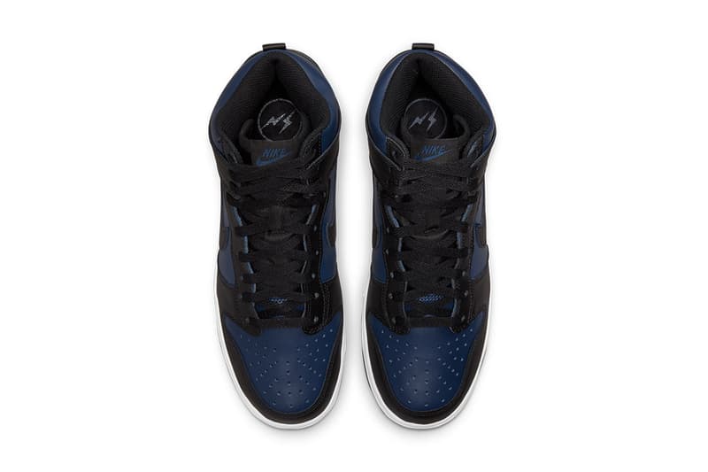 フラグメント x ナイキからダンク 藤原ヒロシ fragment design x Nike から Dunk High の日本限定カラー “Navy/Black” が発売 