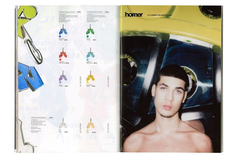 フランク・オーシャンが自身のラグジュアリーブランド ホーマーを立ち上げる Frank Ocean Launches Independent Luxury Company Homer american brand jewelry scarves silk
