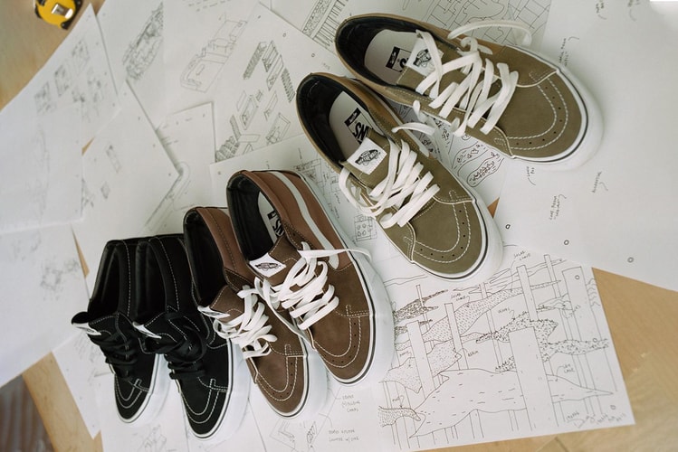 UPDATE:JJJJound が Vault by Vans との Sk8-Mid を発表