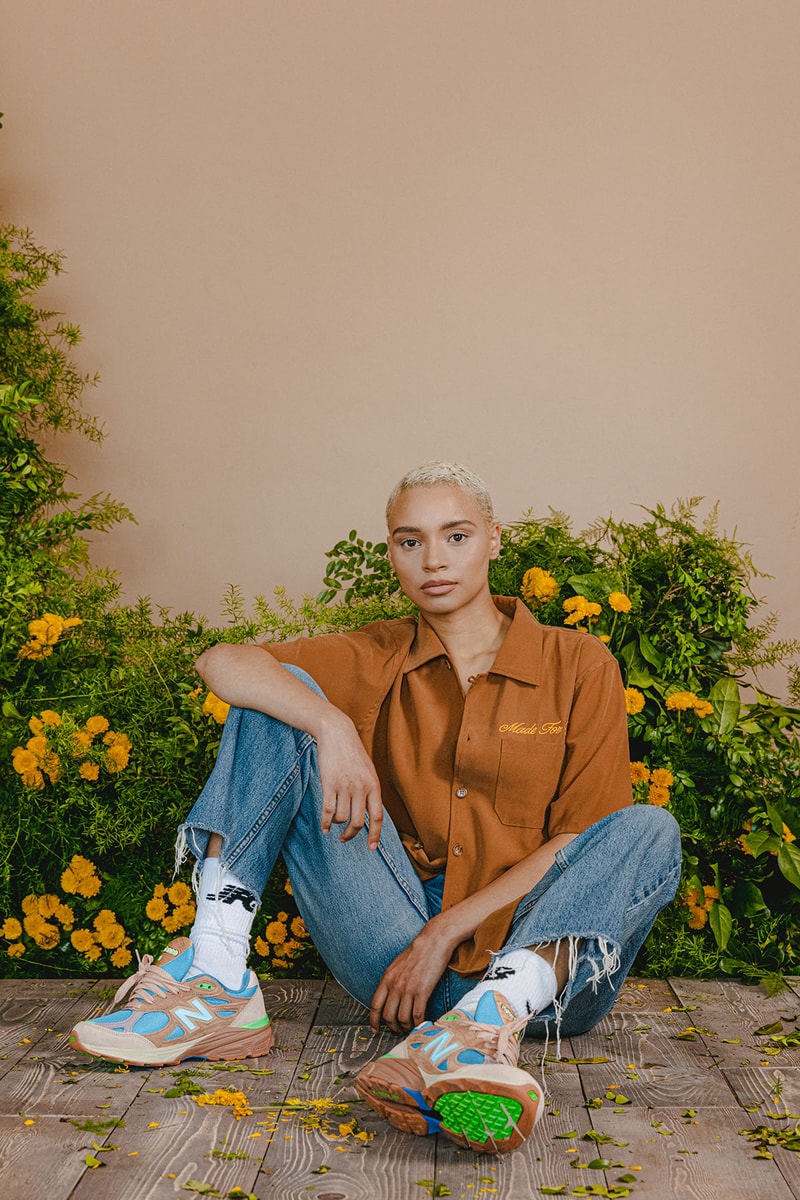 シカゴを拠点とするクリエーター ジョー・フレッシュグッズ と New Balance のコラボ 990v3 “Outside Clothes” が登場