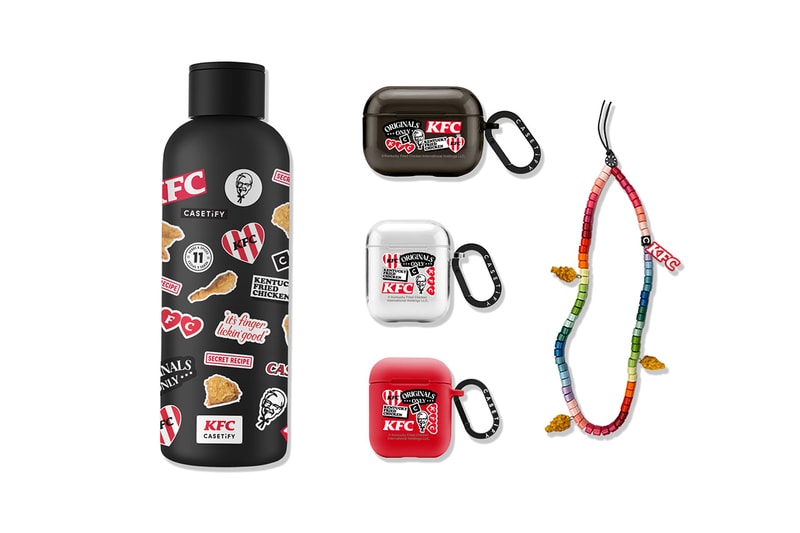 ケースティファイが初となるケンタッキーフライドチキンとのコラボコレクションを発表 KFC x CASETiFY Tech Accessories Collaboration Info iPhone accessories 