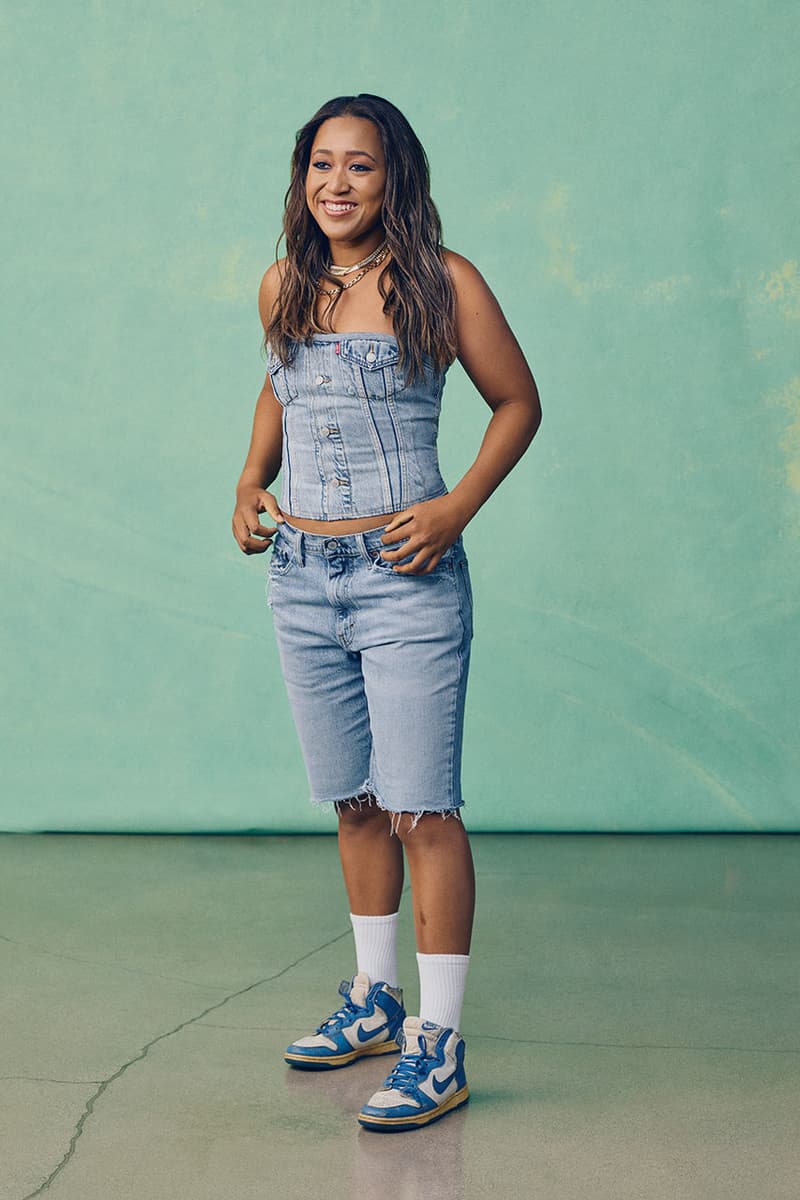 リーバイス x 大坂なおみがサステナビリティにフォーカスしたコレクションを発売 Levi’s® naomi osaka collab collection