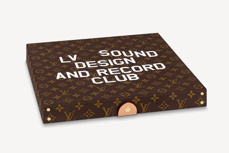 ルイ・ヴィトンから“ピザボックス”と称するレコード用ケースが登場 Louis Vuitton's Monogram-Clad Pizza Box Is Not Actually for Pizza mens fall winter 2021 accessories