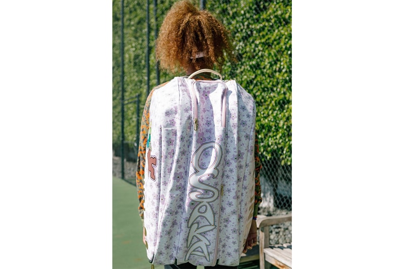 大坂なおみが村上隆のアートを全面に配したコラボラケットを発表 Naomi Osaka Takashi Murakami Yonex Tennis Racket co-desgined cherry blossom racquet collaboration u.s. open us new york
