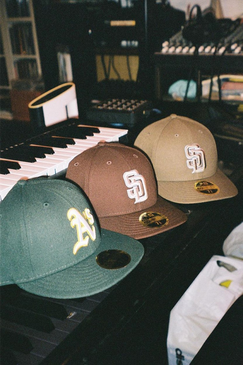ニューエラ 石川県のセレクトショップ briwn が New Era® の別注キャップ第2弾を発売 MLBサンディエゴ・パドレスとオークランド・アスレチックス