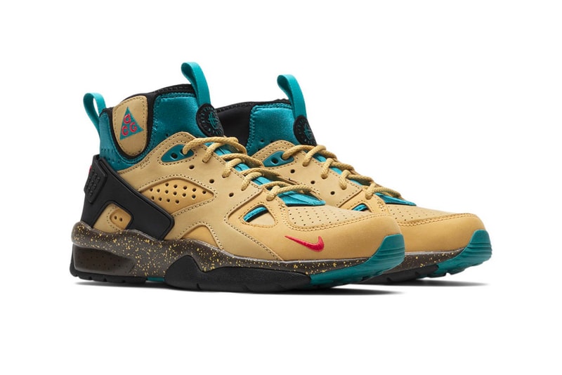 ナイキ ACG からエアモワブの発売30周年を記念した新色モデルが登場 Nike ACG Air Mowabb Twine 30th Anniversary Release Info DC9554-700 Date Buy Price Fusion Red Club Gold Teal Charge