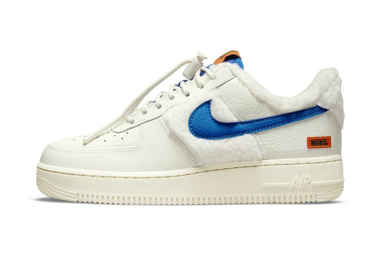 Nike からシェルパフリースをあしらった新作 Air Force 1 が登場