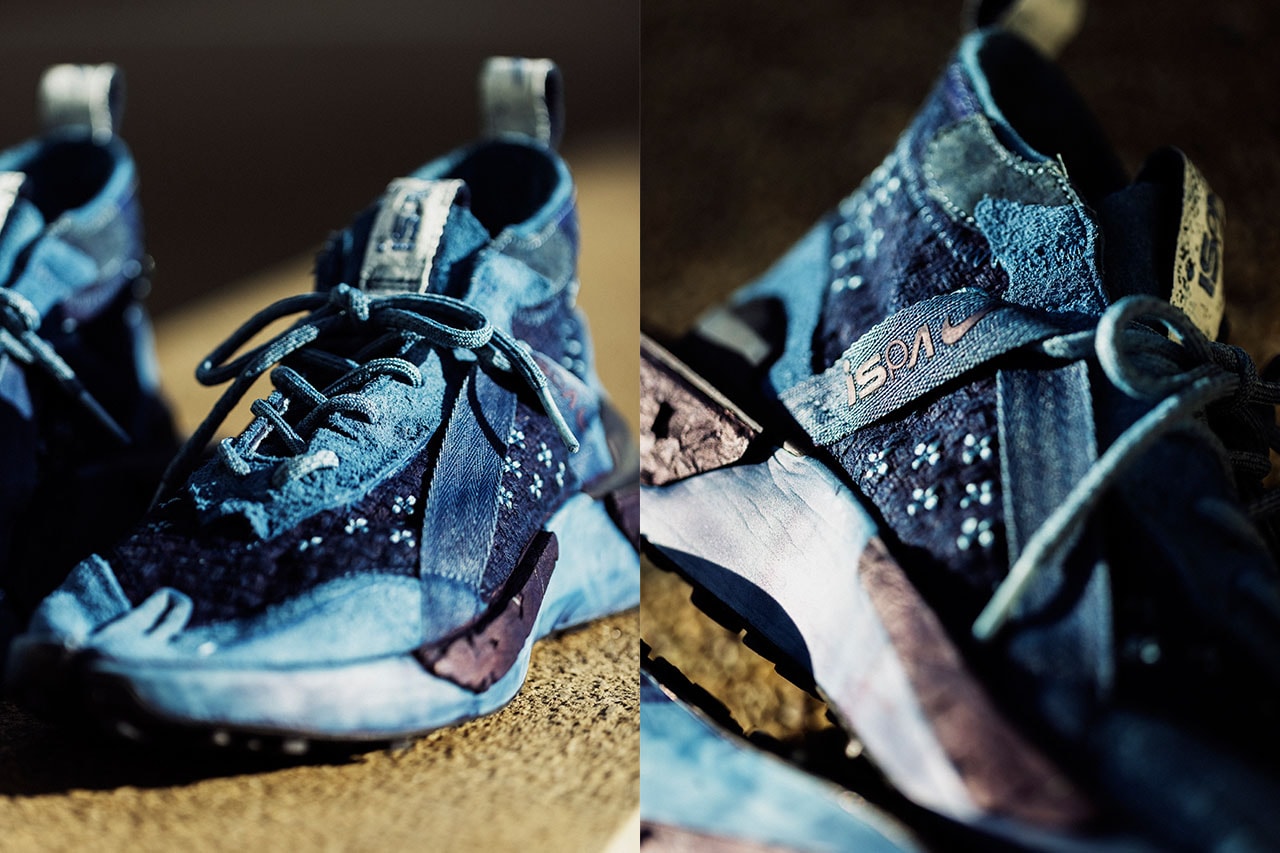 ナイキ ISPA ドリフター から BUAISOU による藍染め仕様の日本限定モデルが登場 Nike ISPA Drifter Indigo made by BUAISOU Japan Limited model release info