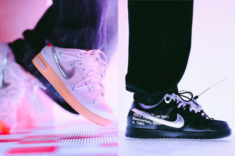 オフホワイトxナイキ ダンク ロー“ザ50”のホワイトとブラックの発売情報が解禁 Off-White™ Nike Dunk Low THE 50 01 50 Release Info Date Buy Price Virgil Abloh