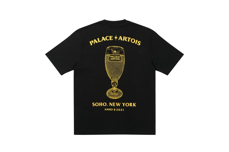 パレス スケートボードとベルギーのビールブランド ステラ アルトワのコラボコレクション第2弾が公開 palace stella artois fall winter 2021 lookbook release details information buy cop purchase london soho new york skateboards