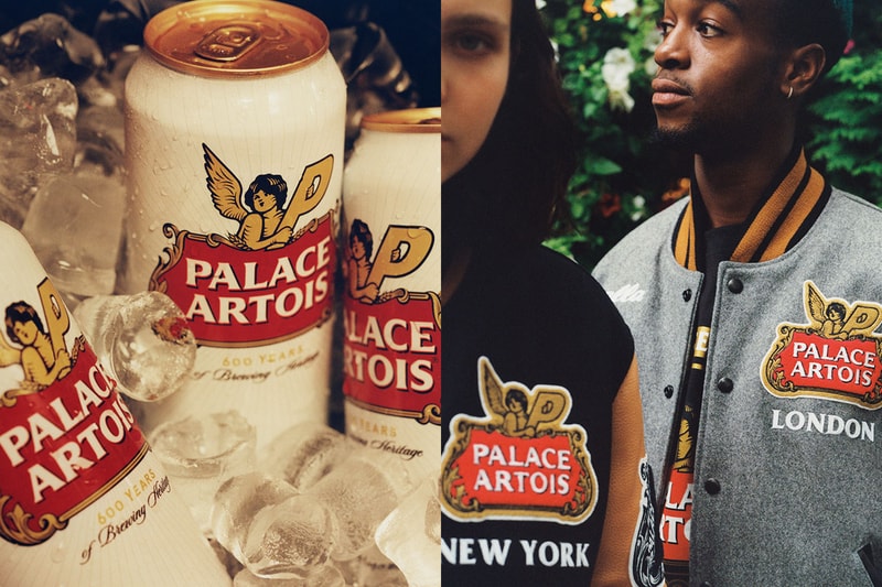 パレス スケートボードとベルギーのビールブランド ステラ アルトワのコラボコレクション第2弾が公開 palace stella artois fall winter 2021 lookbook release details information buy cop purchase london soho new york skateboards