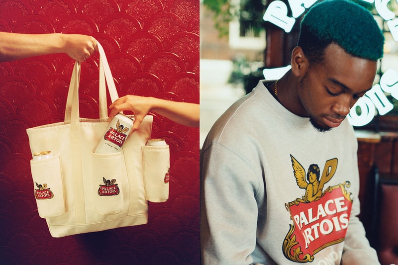 パレス スケートボードとベルギーのビールブランド ステラ アルトワのコラボコレクション第2弾が公開 palace stella artois fall winter 2021 lookbook release details information buy cop purchase london soho new york skateboards