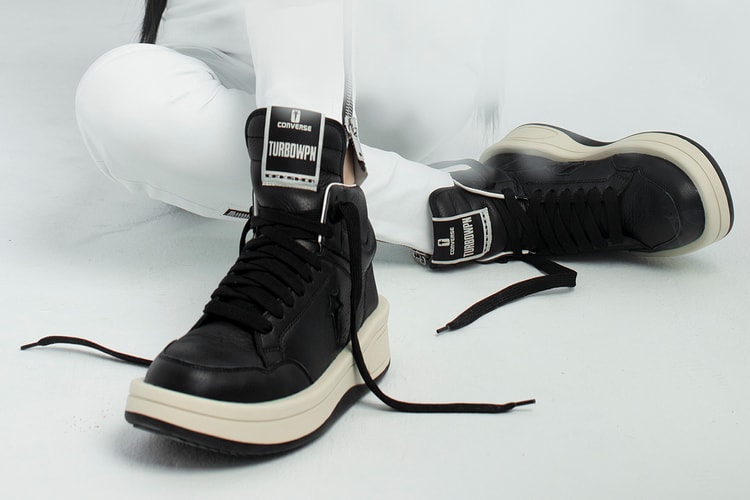 Rick Owens DRKSHDW x Converse からコラボフットウェア第2弾が登場