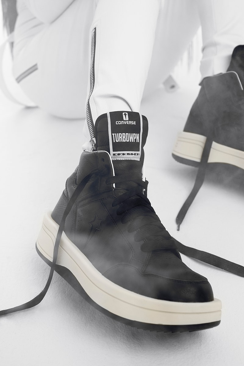 リックオウエンス x コンバース Rick Owens DRKSHDW x Converse からコラボフットウェア第2弾が登場