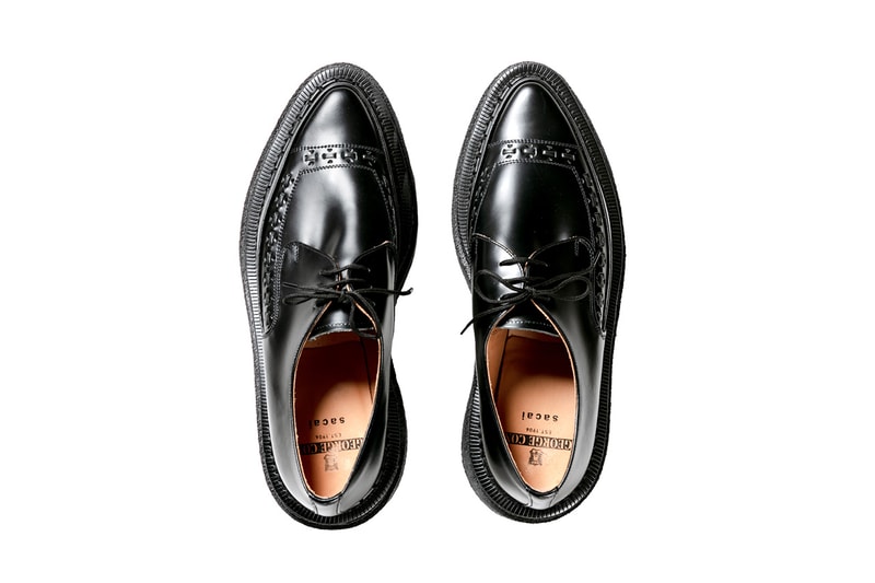 サカイからジョージコックス sacai から George Cox とのコラボフットウェアが販売開始