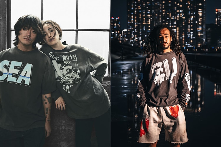 ©SAINT Mxxxxxx が Emotionally Unavailable と WIND AND SEA とそれぞれチームアップしたコラボアイテムを発売