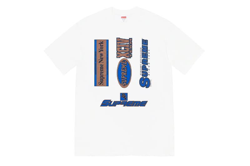 シュプリーム 2021年秋冬コレクション Tシャツ