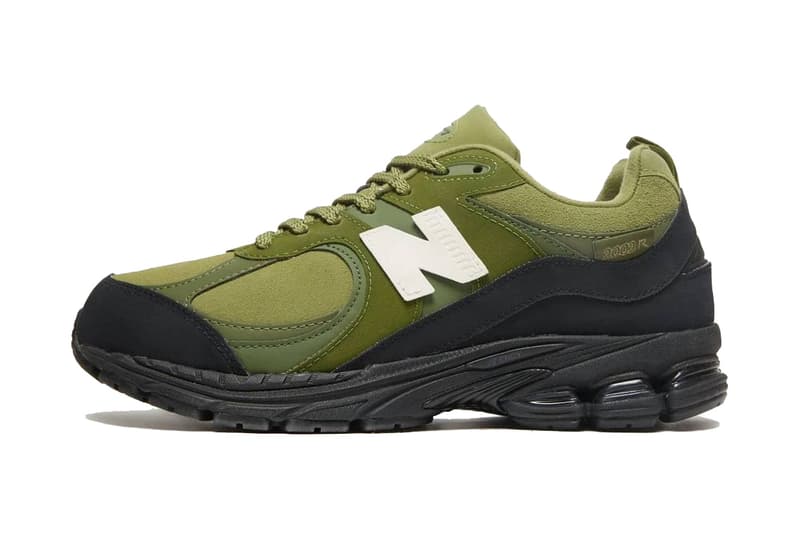 ザ・ベースメント x ニューバランスによる初のコラボ 2002R が登場 the basement new balance 2002r olive green white gray black official release date info photos price store list buying guide