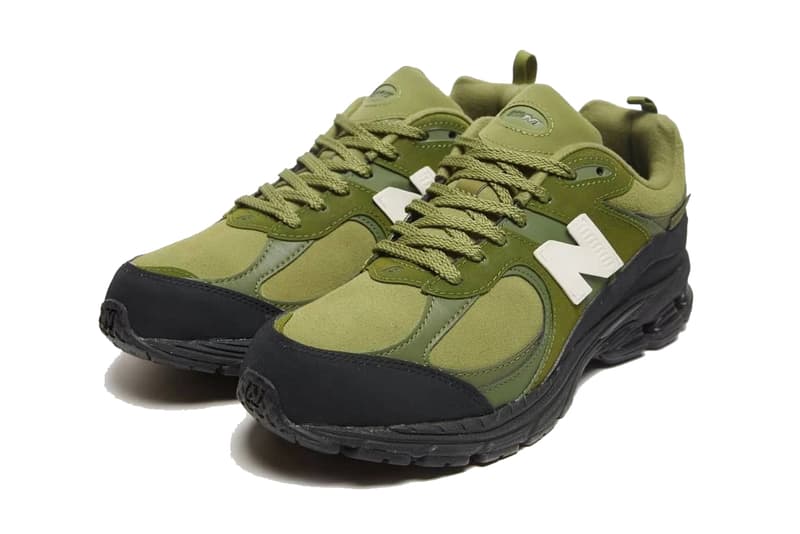 ザ・ベースメント x ニューバランスによる初のコラボ 2002R が登場 the basement new balance 2002r olive green white gray black official release date info photos price store list buying guide