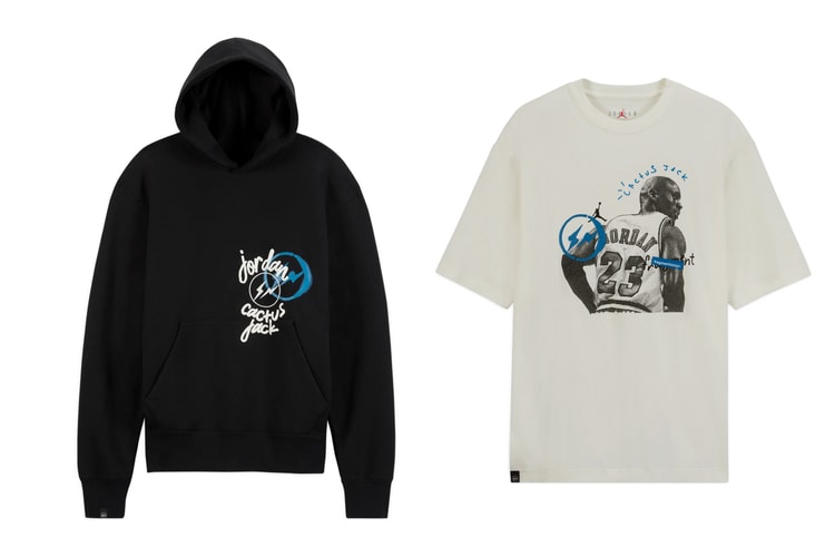 Travis Scott x fragment design x Jordan Brand によるコラボアパレルコレクションが登場