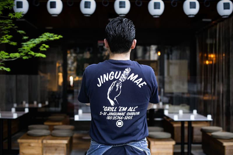 野村訓市がトランクホテル館内の串焼き屋のユニフォームをリニューアルデザイン TRUNK HOTEL TRUNK KUSHI NOMURA KUNICHI TRIPSTER UNIFORMS