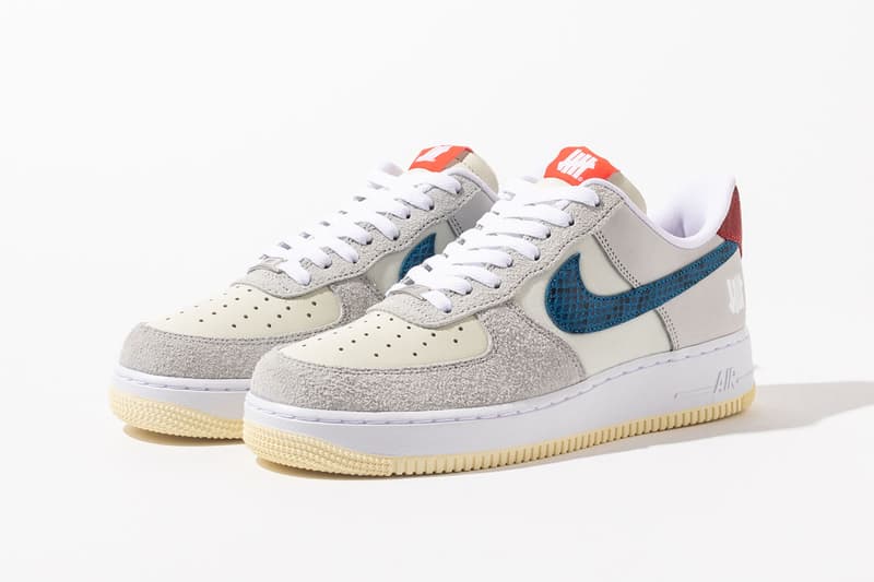 アンディフィーテッド x ナイキによる “ダンク vs AF-1” シリーズ第2弾が発売 undefeated nike sportswear dunk vs af1 air force 1 5 on it pack official release date info photos price store list buying guide