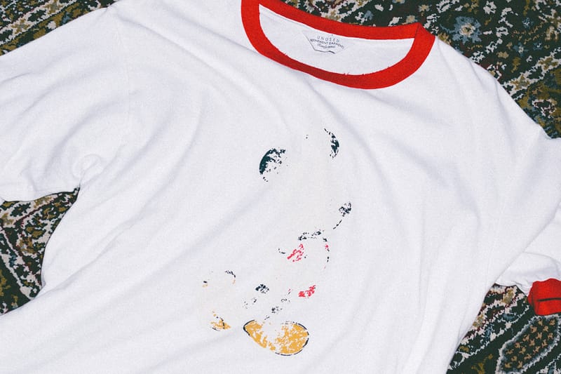ミッキーマウスの古着Tシャツからインスパイアされた weber x UNUSED のコラボアイテムが HBX 限定にて再登場